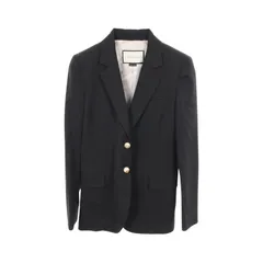 グッチ GUCCI テーラードジャケット 424848 ウール GGパールボタンジャケット レディース Used Aのサムネイル