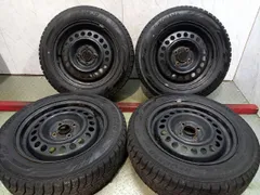 【YOKOHAMA ice GUARD iG60 175/65R15】スタッドレス【HONDA ホンダ フィット 純正ホイール 15インチ 5.5J4HPCD100】24年 バリ溝　(KTA471)のサムネイル