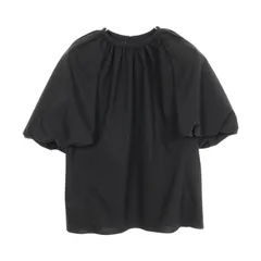 アドーア ADORE ブラウス 五分袖 531-2110209 ブラック レーヨン ブラウス レディース Used A