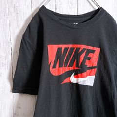 NIKE】 ナイキ Tシャツ 半袖 ブラック カモ柄 胸ポケ 古着 シンプル 