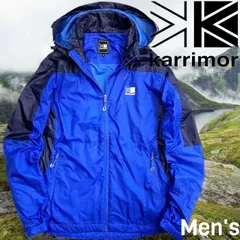 Karrimor カリマー Clitex 軽量 撥水 ジップアップ ウィンドブレーカー マウンテンパーカー ジャケット ブルゾン トレッキング 登山 キャンプ アウトドア スポーツ メンズ 1KAJKM20370 ブルー▲010▼30915h02