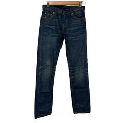 Levi's Women's 501 Denim Pants, Button Fly, 100% Cotton, W22 L32, Indigo (Dark Blue), Made in the Philippines [ZY4]