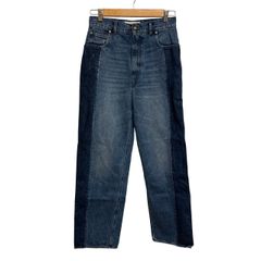 Golden Goose Deluxe Brand Women's Jeans, Side Stripe, 100% Cotton, Size 26, Indigo/Navy, G29WP007.A6【ZY4】