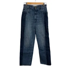  ゴールデングース デラックスブランド GOLDEN GOOSE DELUXE BRAND レディース ジーンズ サイドライン 100%コットン 26インチ インディゴ/ネイビー G29WP007.A6【ZY4】のサムネイル