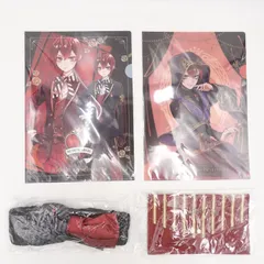 ディズニー ツイステッドワンダーランド ハーツラビュル寮 ヘアバンド ポーチ クリアファイル 4点セット ツイステ Disney 未開封