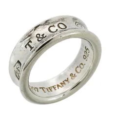 TIFFANY　ナローリング　シルバーリング　#13　　中古品 中古・古着通販】Tiffany & Co. (ティファニー) ナローリング シルバー