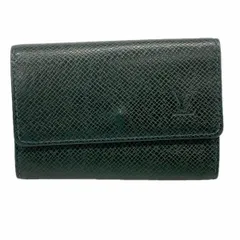 【6dc3652-k】ルイヴィトン キーケース タイガ ミュルティクレ6 M30534 エピセア【中古】メンズ