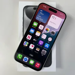 SIMフリー iPhone 15 Pro 128GB ホワイトチタニウム