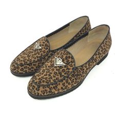 BOTTEGA VENETA ボッテガ レオパード柄 ローファー 37½ 保存袋 - メルカリ