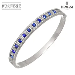 ダミアーニ DAMIANI ベルエポック サファイヤ ダイヤ ブレスレット #L 17cm K18 WG 750 Belle Epoque Bracelet【証明書付き】 90318975のサムネイル