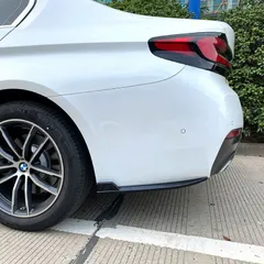 【送料無料】BMW 5シリーズ G30 Mテック 17-23年 専用設計 リアカナード バンパーガーニッシュ エアロフィン ドレスアップ カスタム パーツ アクセサリー エクステリア