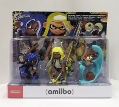任天堂 amiibo スプラトゥーン3 オクトリング&インクリング&コジャケ