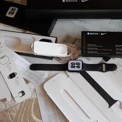 ！箱付 シリーズ7 NIKE/45MM  セルラー アップルウォッチ AppleWatch BAB01