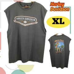 ヴィンテージ ハーレーダビッドソン ノースリーブ Tシャツ トップス XL 