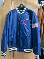 Champion 星条旗 ネイビー スタジャン サイズM 出品