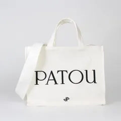 パトゥ PATOU バッグ 2WAYトート/ショルダーバッグ PATOU MEDIUM TOTE BAG [コットンキャンバス パトゥ ロゴトート ミディアム] レディース AC0880076のサムネイル