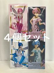 미개봉 Re:제로부터 시작하는 이세계 생활 GLITTER & GLAMOURS elcoco 피규어 렘 램 4종 세트 LF4A58 f107