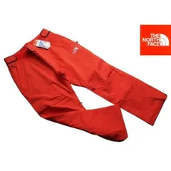 新品正規35000円 ノースフェイス DWR撥水 防水・透湿 中綿入り RIDER 2 スノーボード/スキー パンツW90レッド(RED) 直営店購入のサムネイル