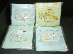 未開封品 4種セット サンリオ 当たりくじ ミニクッション シナモロール ポムポムプリン ポチャッコ ミックス