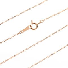 元値40700円（極）美品K10PGスクリューチェーン ネックレス(L&Co 