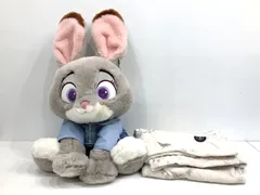 【小牧店】タグ付き　ズートピア2　ジュディ　ぬいぐるみ　ブランケット 【T743-3747】