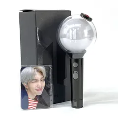 BTS OFFICIAL LIGHT STICK SE MAP OF THE SOUL ペンライト アミボム フォトカード付き ※中古