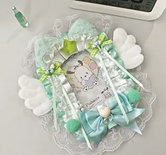 硬質ケース ハンドメイド デコ トレカケース レース