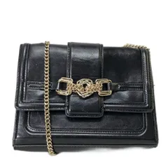 ザラ ZARA チェーンショルダーバッグ ポシェット ミニバッグ ブラック