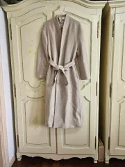 ザラ ZARA ベルト付き ロング コート (XS)