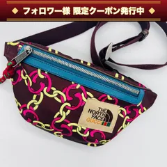 GUCCI×ノースフェイス コラボ 総柄 ボルドー ウエストバッグ ボディバッグ