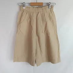 M1-03021 【Women】 UNIQLO(ユニクロ) ハーフパンツ (S)/ベージュ K-夏