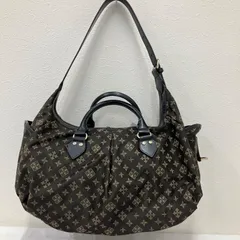 2072　russet　ラシット　ハンドバッグ　 2way　トートバッグ　モノグラム　 総柄　ブラウン系　茶　ナイロン　 レザー　レディース