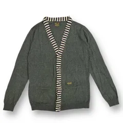 NEIGHBORHOOD 13SS  PLAIN/C-CARDIGAN.LS  プレインカーディガン ニット セーター ネイバーフッド 131MANH-KNM03 グレー M （76984A）のサムネイル