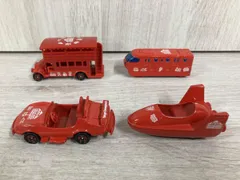 トミカ  ディズニーリゾートクルーザー  レッドカラーセット  4台  TDR  Disney  箱無し