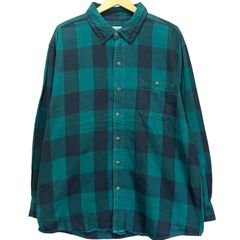 バーバリアン BARBARIAN クレイジーパターン ラガーシャツ XL 古着
