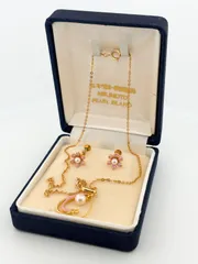 ミキモト真珠島 パールネックレス イヤリング セット