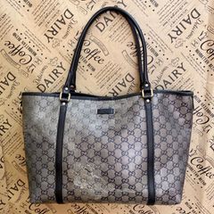 Gucci GGパターン トートバッグ コーティングキャンバス素材 - メルカリ