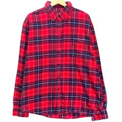 バーバリアン BARBARIAN クレイジーパターン ラガーシャツ XL 古着