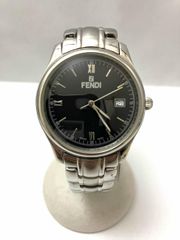 稼働 FENDI 腕時計 210G SS メンズ デイト 外箱 新品電池2946 - メルカリ