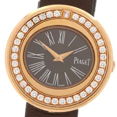 ピアジェ PIAGET P10866 ポセション K18PG ダイヤベゼル クォーツ レディース 良品 保証書付き_866737のサムネイル