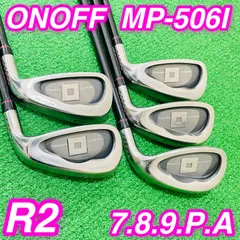 9916 ONOFF MP-506I オノフ フレックスR2 メンズ レディース シニア 7.8.9.P.A アイアン5本セット 右利き ゴルフクラブ 送料無料 匿名配送のサムネイル
