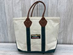 希少 美品 L.L.Bean エルエルビーン オールレザー トートバッグ 動物柄