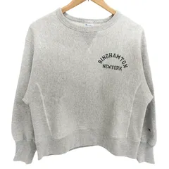 【中古品】Champion チャンピオン REVERSE WEAVE CREWNECK SWEATSHIRT CW-Y002 スウェット トレーナー 青単復刻 長袖 トップス 【148-260420-rs-04-fur】