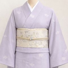 ♦︎きもの結2♦︎お引きずり 引き振袖 駒刺繍 流水花鳥 金彩♦︎sa224 