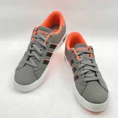 adidas アディダス adidasNEO アディダスネオ NEO メンズ スニーカー グレー オレンジ 26.5cm F39177
