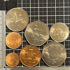 アルゼンチン革命のシンボル「5月の太陽」の硬貨他、歴代7種7枚 - メルカリ
