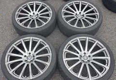 (D1506)AWタイヤ★LEXUS RX F SPORTS■TRD　21inch Forged Aluminum Wheel／YOKOHAMA PARADA Spec-X【255/35Ｒ22】のサムネイル