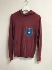 【Lee】デニムポケットパーカー サイズL