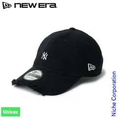 【新品】 ニューエラ  9TWENTY MLB ダメージキャップ ニューヨーク・ヤンキース ブラック 14745056 アウトドア  帽子 ユニセックス