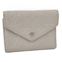 LOUIS VUITTON ポルトフォイユ ヴィクトリーヌ モノグラムアンプラント ブルーム M13466